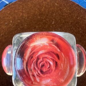 La Manso Iconic Rose Ring - Size small